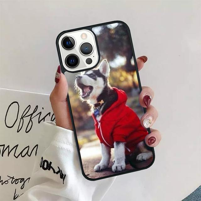 Beautiful Puppy Husky Phone Case Cover For iPhone 17 Air 15 16 14 13 12 Pro Max 11 Pro Max Plus Coque Shell