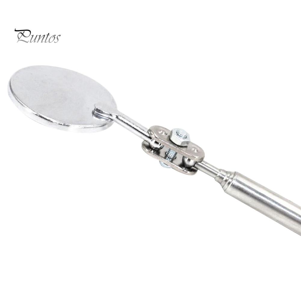 Puntos Car Maintenance Folding Telescopic Reflector Welding Chassis Inspection Mirror
