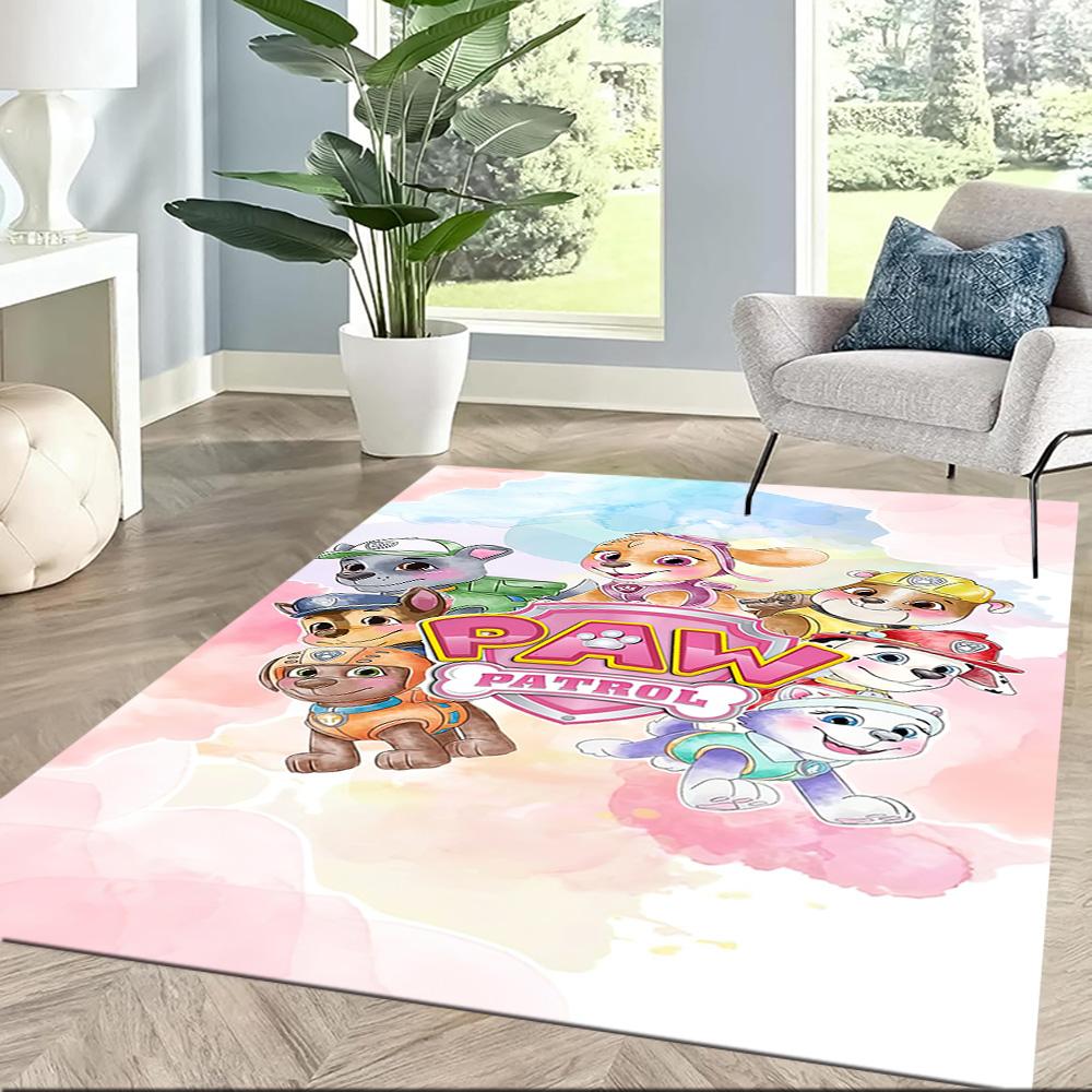 Paw Patrol Adventure Time Square rugs are a great choice for living rooms, bedrooms, home décor, and as gifts.