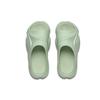 Li Ning BADFIVE Chinelo Slide Silencioso Resistente à Abrasão Chinelos Femininos Verde Celadon Água ABTT006-3