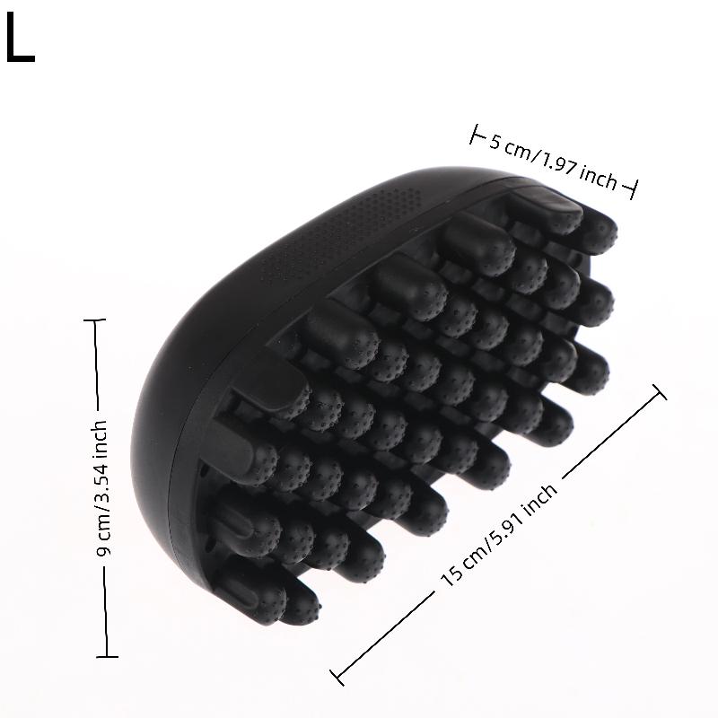 Tpe Magic Twist Hair Brush Mini Portable Easy-Rinse Durable Unisex Hair Comb For Curly Hair Hairdressing Tools