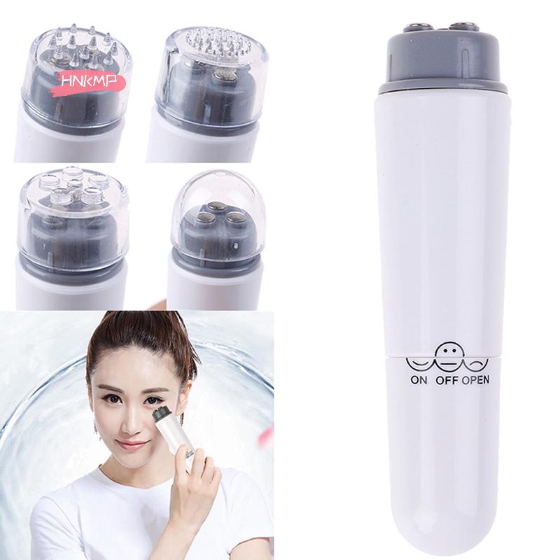 4-in-1 Mini Electric Eye Massager Pen Vibration Massage Stick for Dark Circles And Eye Bags Facial Care Tool