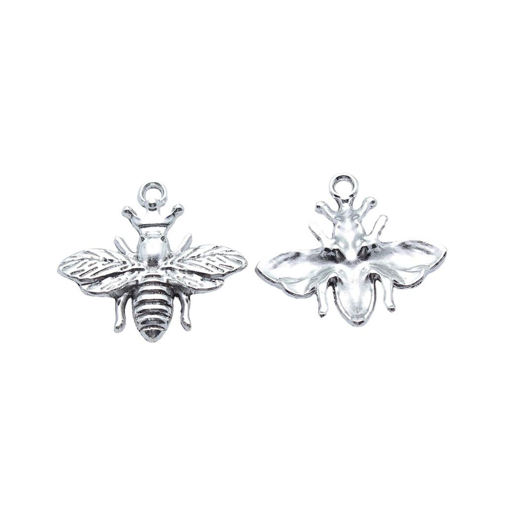 Large Pendants Bees Honeycomb Charms For Bee Themed DIY Jewelry Making