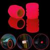Mini Luminous Tire Valve Caps Car Motorcycle Colorful Glowing Valve Cover Tire Wheel Hub Styling Decor Auto Accessories