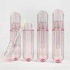 1/3pcs Mini Sample Cosmetic Container Transparent Refillable Bottle 6ML Empty Lip Gloss Tubes Plastic Lip Balm Tube Lipstick