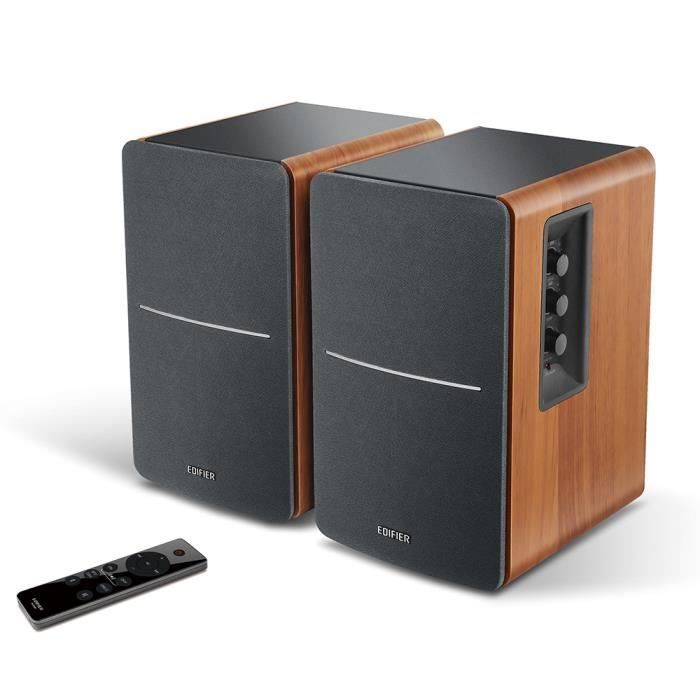 Bookshelf Speakers - Edifier - R1280DBs - Bluetooth 5.0 - 42W - Optical/Coaxial Inputs