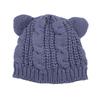 New Lovely Cat Ears Knitted Hat Fashion Women Solid Color Winter Warm Crochet Braided Beanie Hats Casual Girl Kawaii Wool Cap
