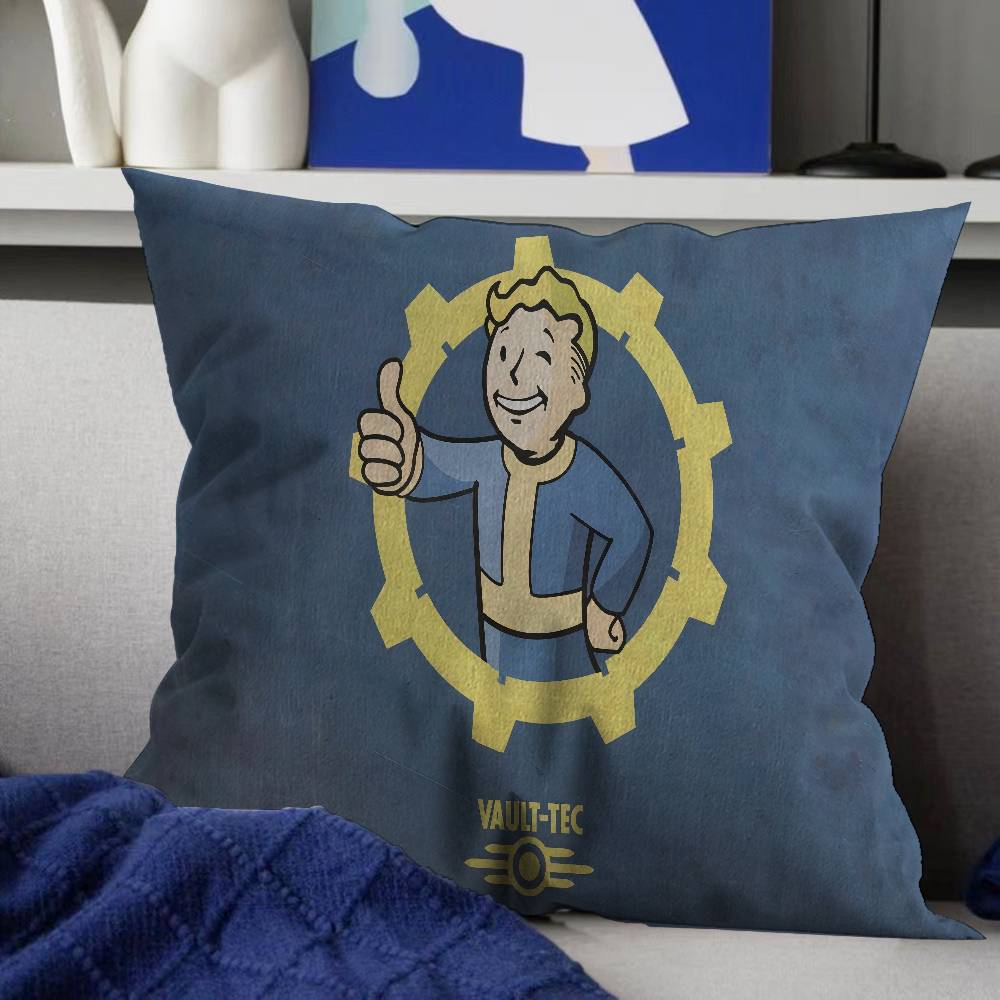 

Игры V-Vault T-Tec Подушка Подарок Домашний Офис Декоративная Подушка Спальня Диван Автомобильная Наволочка 12x12Inch