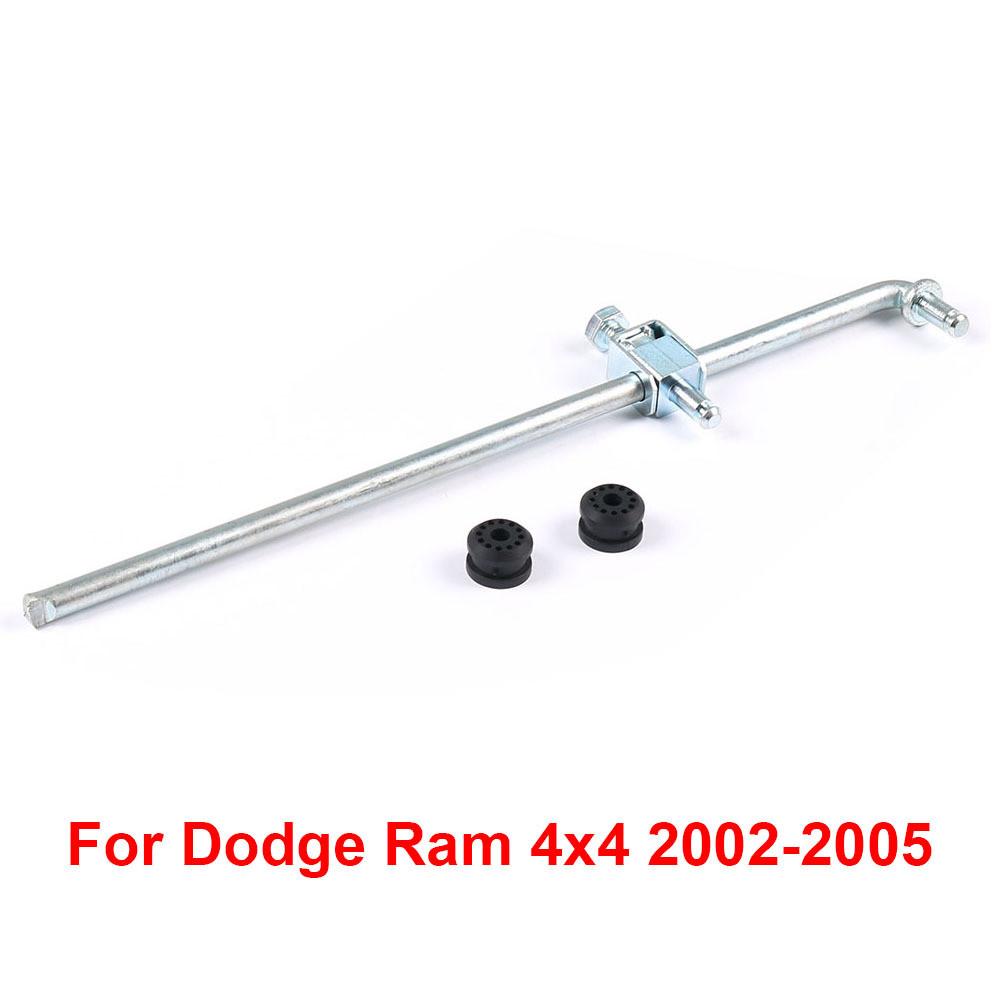 Transfer Case Lever Shifter Linkage Rod & Bushings Kit For Dodge Ram 2002-2005