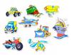 Magnets - Flat Fairy Tale Vehicles