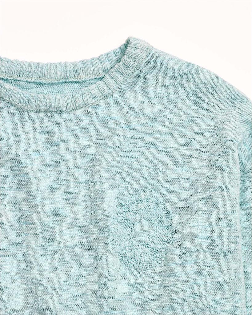999Hyumeoniti Sunfade Knit Crewneck (Turquoise)