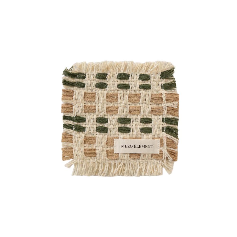 

New Ins Style Tassel Insulated Coaster Handmade Non-slip Table Mat Reusable Heat-Resistant Placemat Home Decoration