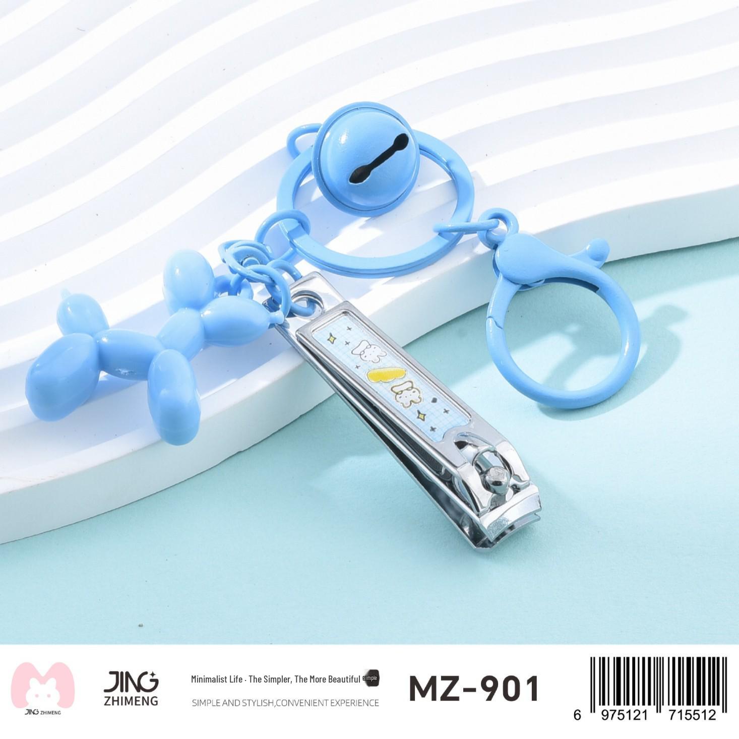 

Jindajing Cute Cartoon Nail Clipper Keychain Set