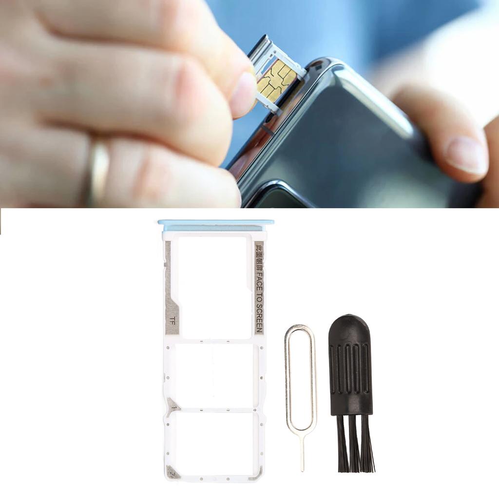 Replacement Sim Card Tray Memory Card Slot Holder with Eject Pin Brush for     Note 9