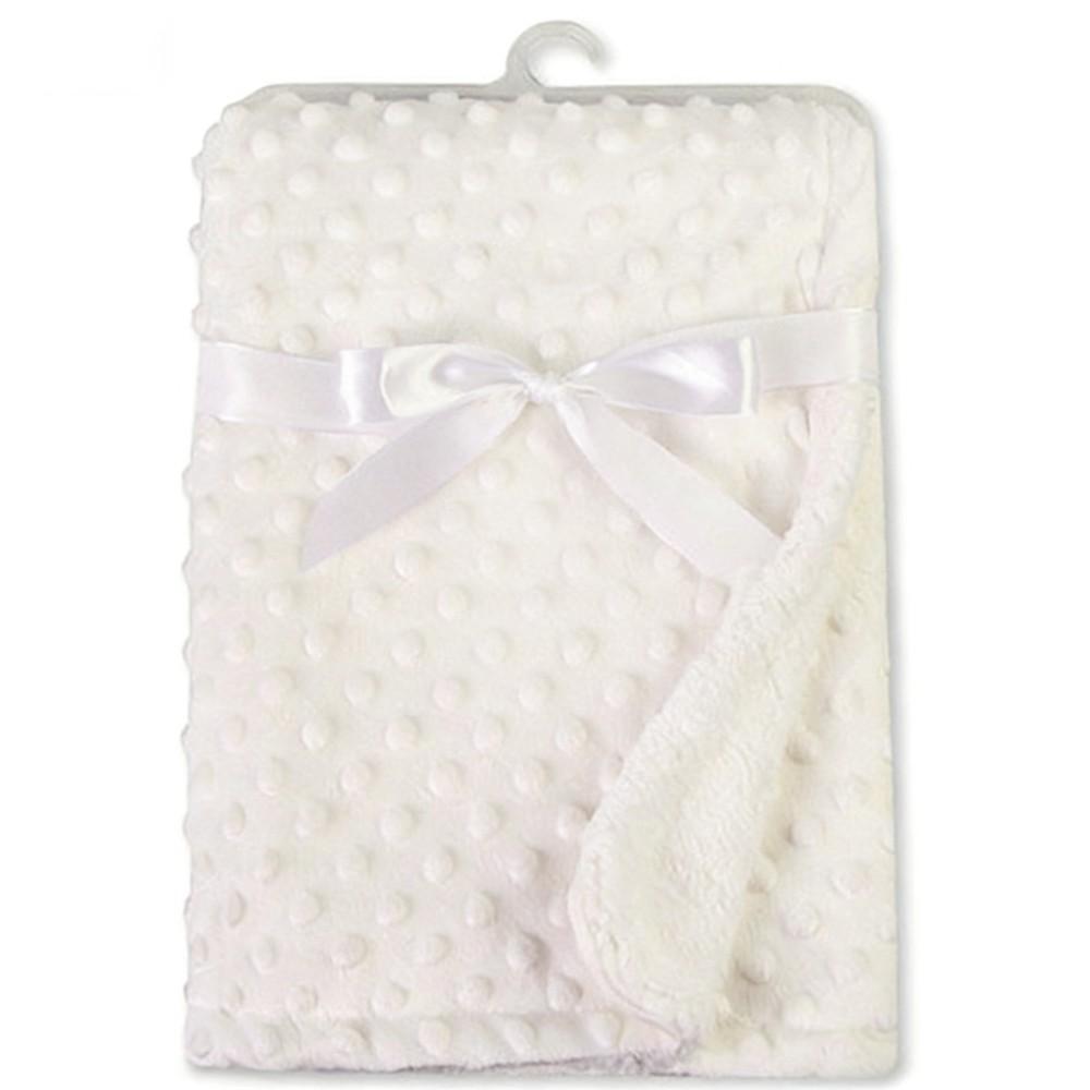 Autumn Winter Fleece Blankets for Babies Newbown Baby Swaddles Muslin Blanket Infant Baby Bedding Sets Thermal Fleece Towels