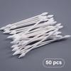 50/100 Pcs Dust Free Disposable Cleaning Swab Cotton Stick For Earphone Headphone Phone Charge Port Accessories
