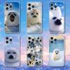 Cute Animal Seal  Phone Case For iPhone 17,16,15,14,13,12,11 Pro,Max,Plus,XR,Mini,E Clear Full-coverage Soft Cover