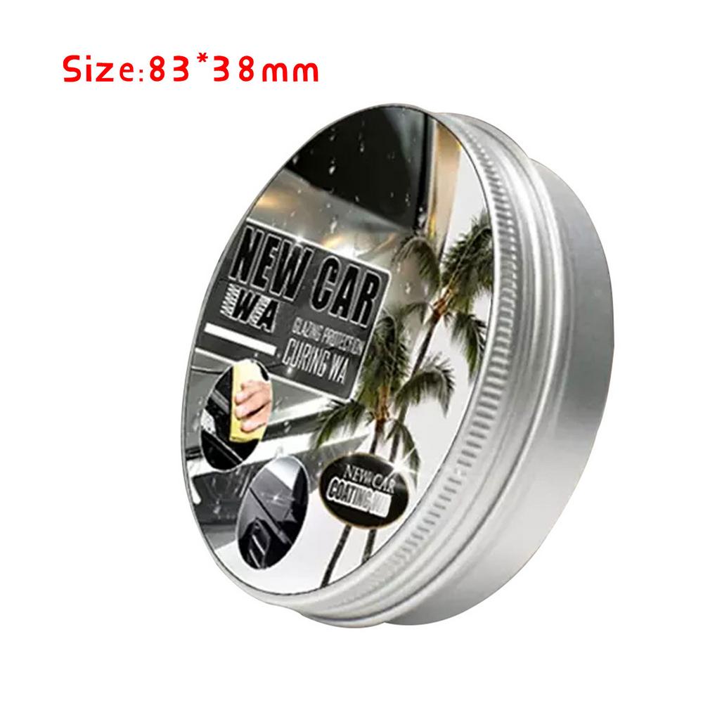 Car Wax Crystal Hard Wax Paint Premium Carnauba  Care Scratch Repair Maintenance Wax Paint Surface Coating Free Sponge And Towel