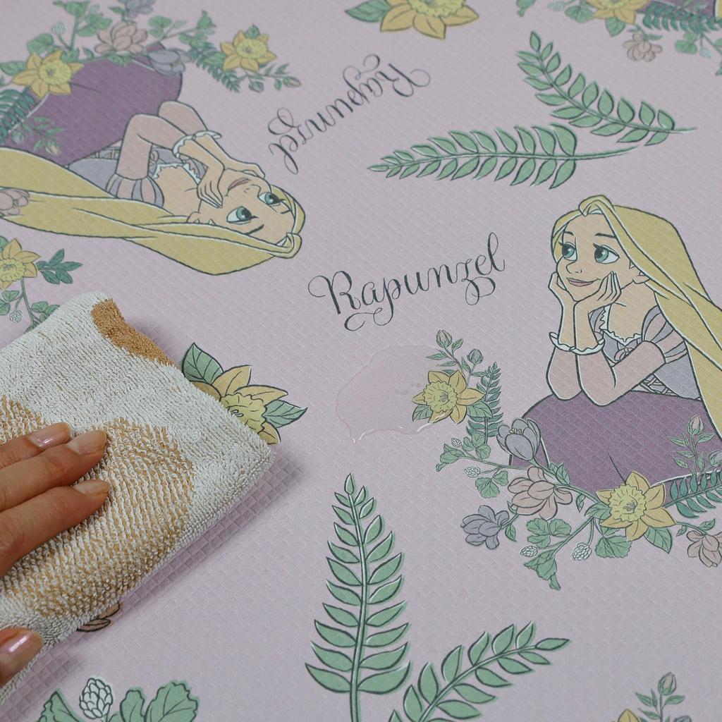 Marushin Kitchen Disney Tangled Forest Plant H45 x 2225092500 Mat, Design, Wipeable, Water-Repellent, Non-Slip PVC, Approx. W120cm,