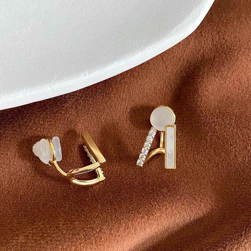 Luxury Shell New Ear Ring Ear Hook Women's Earpiece Without Piercing