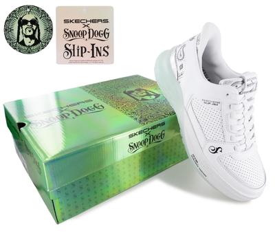 X Snoop Dogg - Sizzle Slip-ins - Herren Sneakers Schuhe Weiß 251170-WHT ORIGINAL