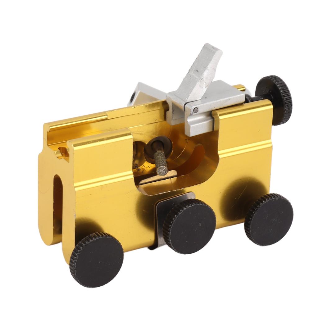 Portable Chainsaw Sharpener Hand Cranked Chainsaw Clamp Sharpening Jig Bits Kit Sturdy Easy To Use