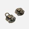 4pcs Vintage Iron Buckle Hasp Lock Buckle for Storage Boxes, Drawers, Cabinets