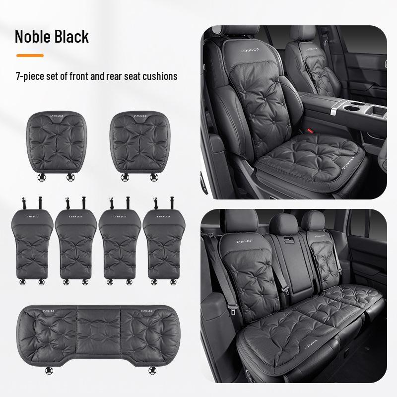 Lynk & Co Car Seat Cushion: Breathable, Universal Pad for Models 01/02/03/05/06/08/09, All Seasons