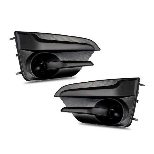 1 Pair Fog Light Covers for 17-19 Subaru Impreza (57731FL20A, 57731FL21A)