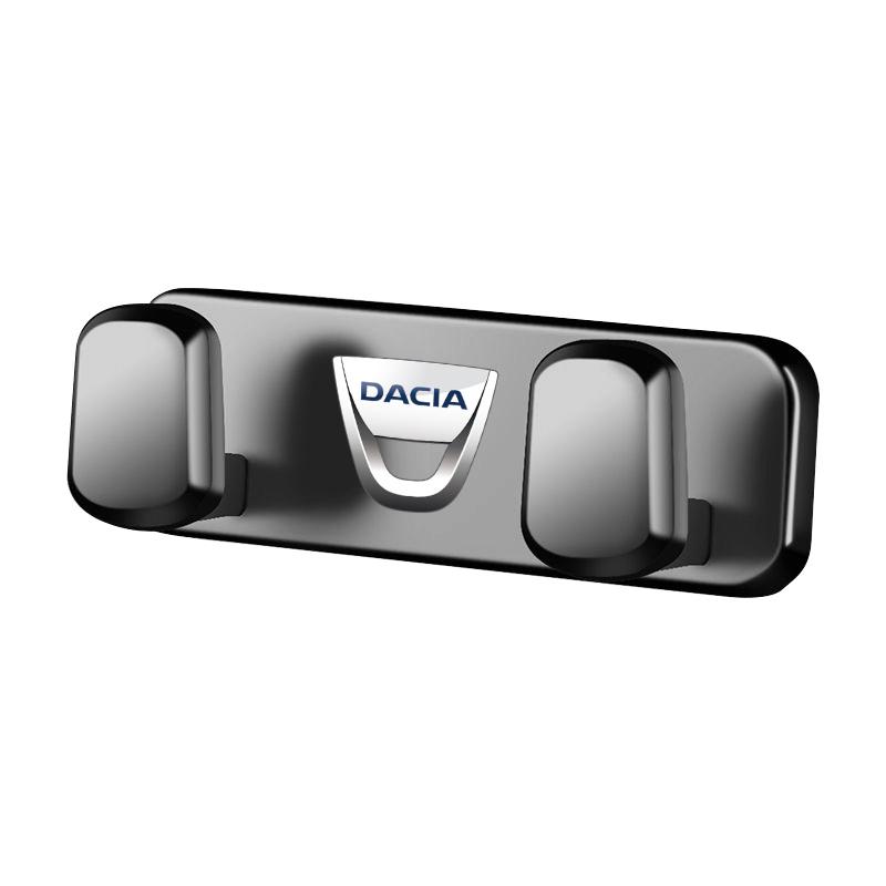 BGS1 1Pcs Car Interior Metal Storage Hook Phone Holder For Dacia Logan Sandero Duster Lodgy Spring Jogger Dokker Stepway Bigster