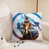Game M-Mortal K-Kombat Pillow Case Living Room Sofa Cushion Cover Suitable For Home Bedroom Room Decoration