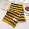 Men Women Wool Scarf Winter Warm Thicken Solid Warmer Cashmere Scarves Fashion Knitted Versatile Shawl Soft Neck Bib Cold Proof