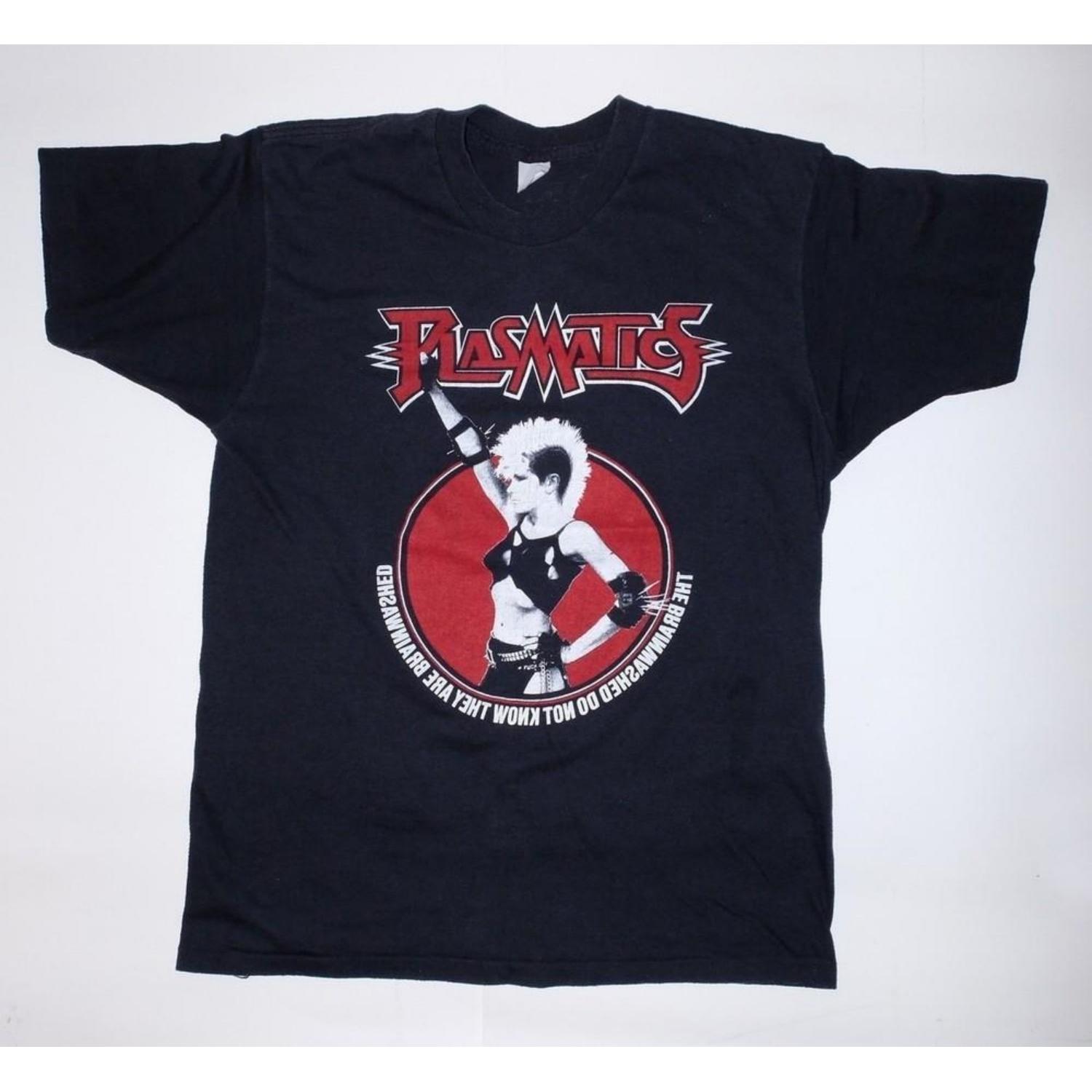 

Plasmatics Tour Shirt Wendy O Williams Unisex All Size T-Shirt 22D486 Unisex T-Shirt S чёрный