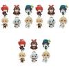 Cute And Funny Genshin Impact Figure Pvc Set Of 6pcs Anime Action Figures For Decoration