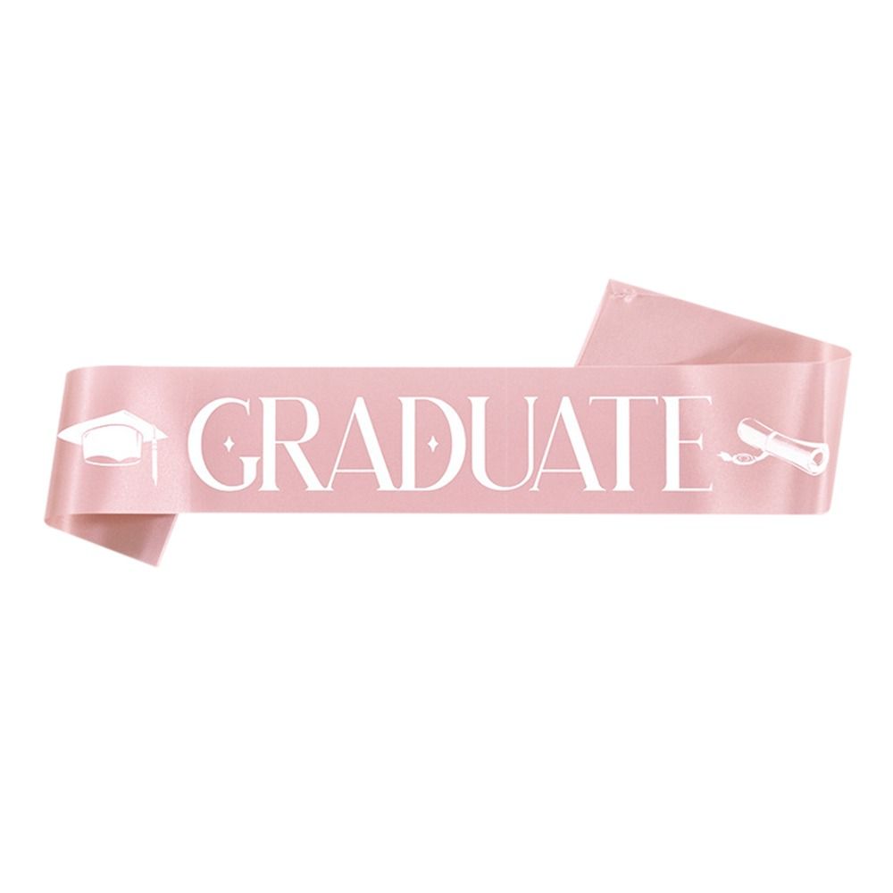 Unisex Graduate Shoulder Strap Celebration Photo Props  Graduation Ceremony Party Supplies