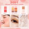 12 Colors Multifunctional Eyeshadow Palette Easy To Color Not Easy To Fly Powder Eyeshadow Highlighter Blush Repair Palette