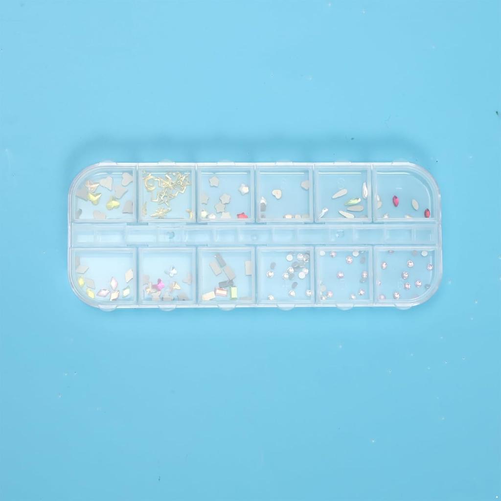 Tooth Gem Kit,Teeth Jewelry Kit with Glue and Light,Tooth Gems Kit for Teeth,Professional DIY Tooth Gem Kit,Fashionable Crystal for Teeth Sweet Smile