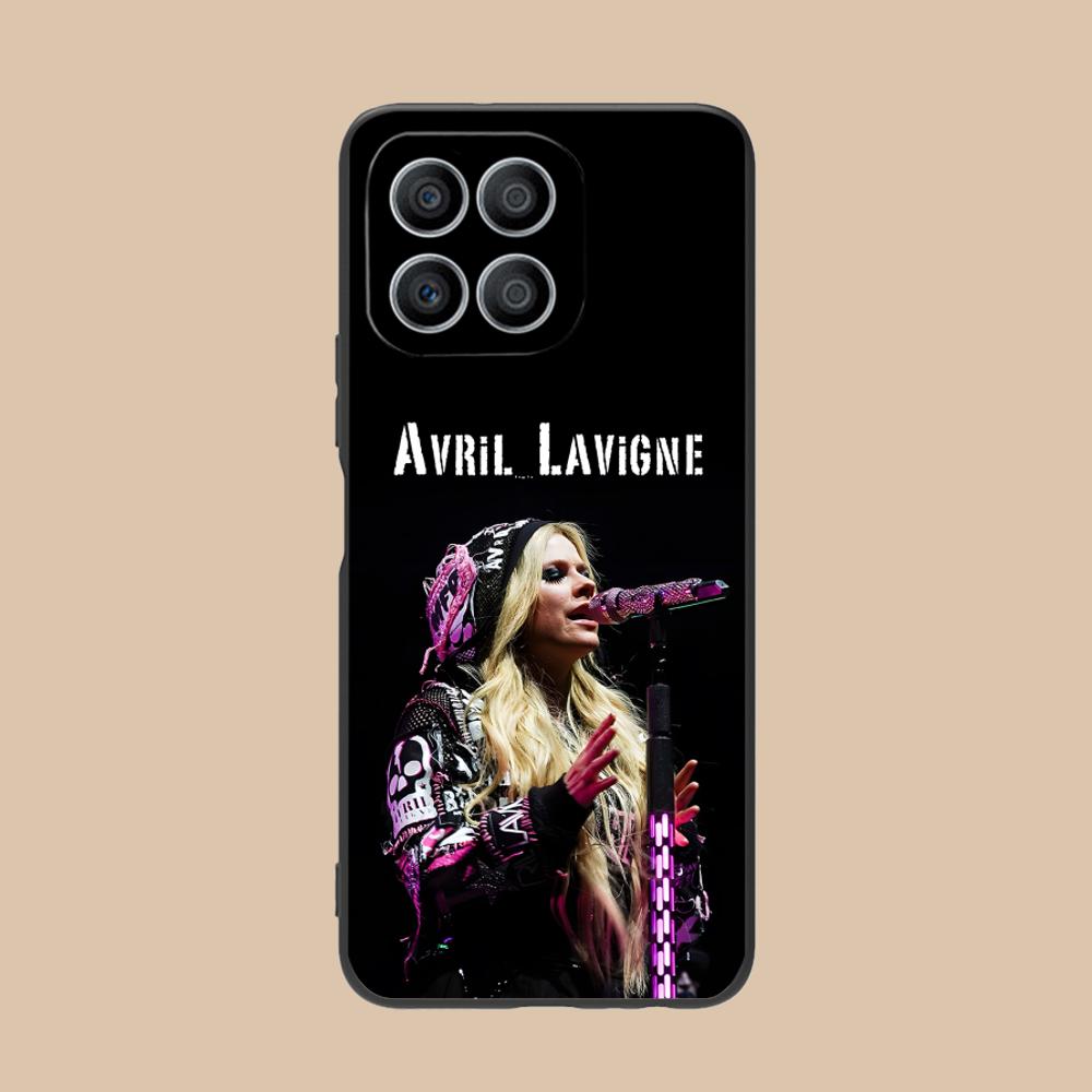 Avril Lavigne Matte TPU Mobile Phone Case for Honor 90 80 70 60 50 30 20 10 9 8 7 Pro S SE Lite 5G Colorful Printing Cover