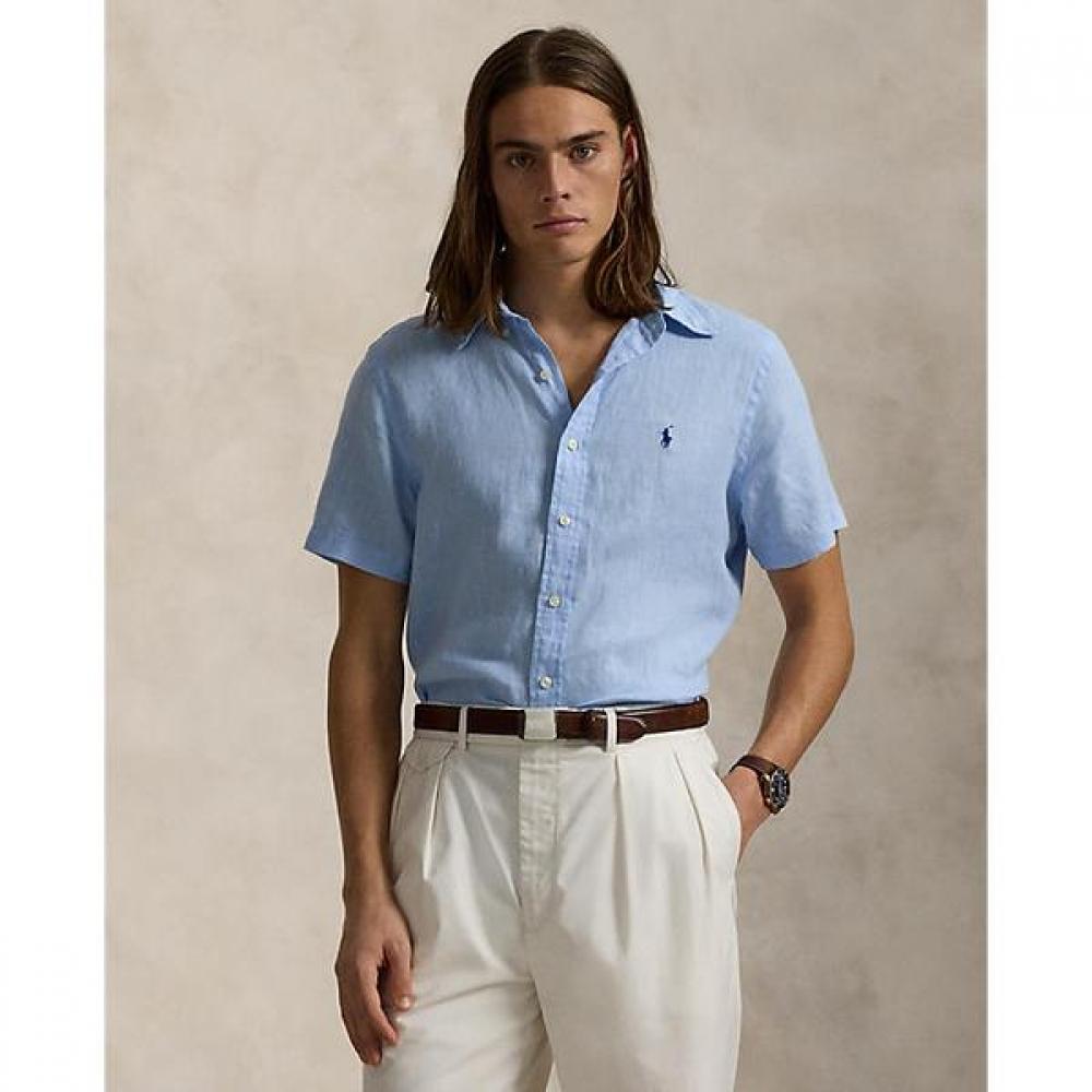 Polo Ralph Lauren Mens Classic Fit Linen Shirt  Mnpowov1n820883400 XL