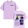 Rapper Morad MDLR 2025 Tour T Shirt Fashion Hip Hop Vintage Short Sleeve Tshirts Unisex Women Casual Cotton Tshirt Streetwear