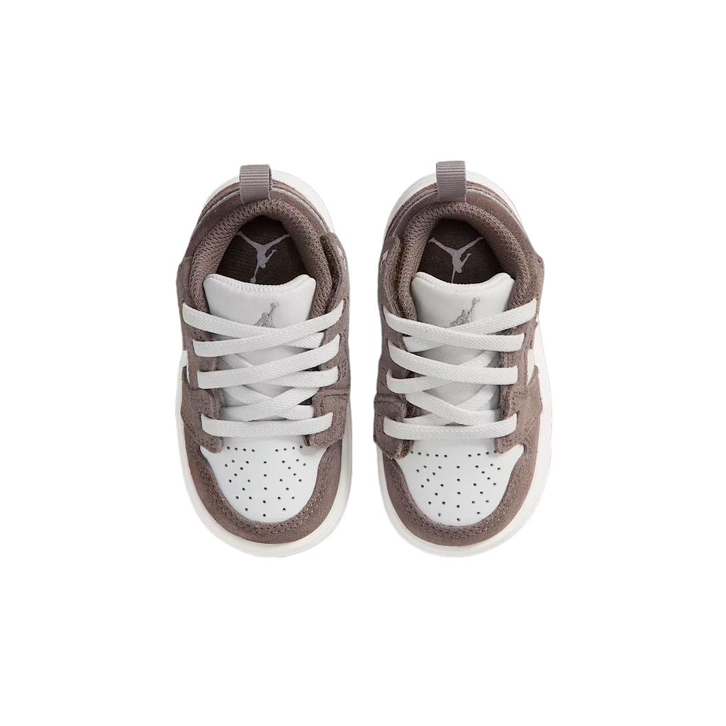 Jordan Air  1 Leather Durable Comfortable Fit Low Top Walker Shoes Baby sneaker DR9747-026