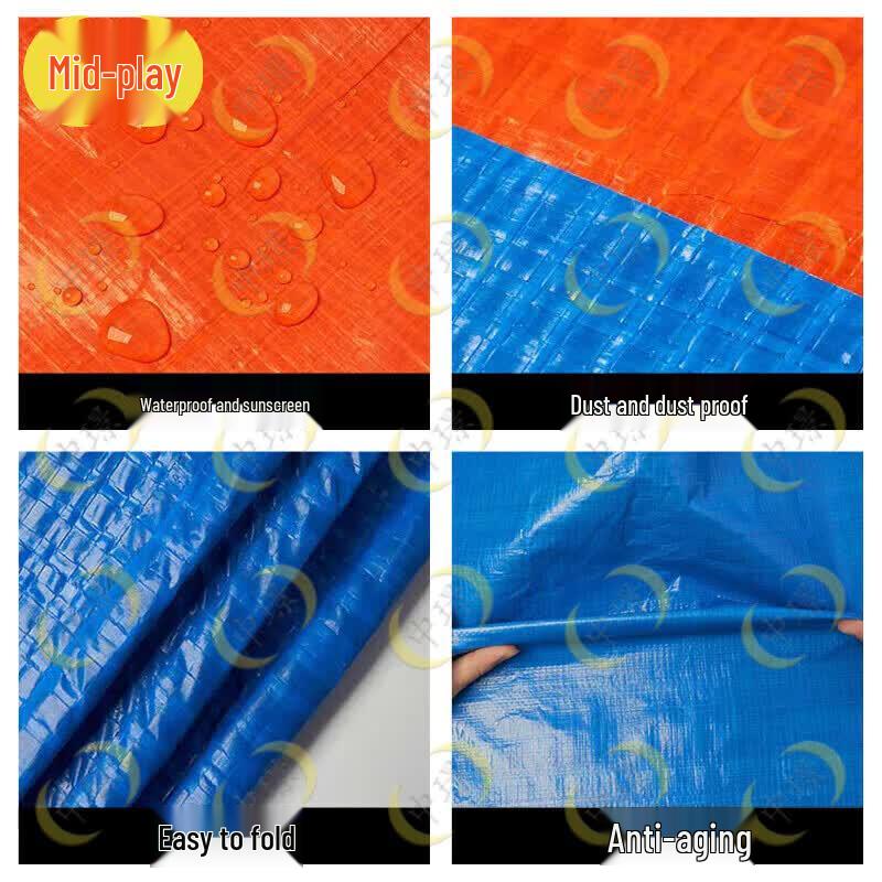 Zhongjing Heavy-Duty Blue Waterproof Tarpaulin