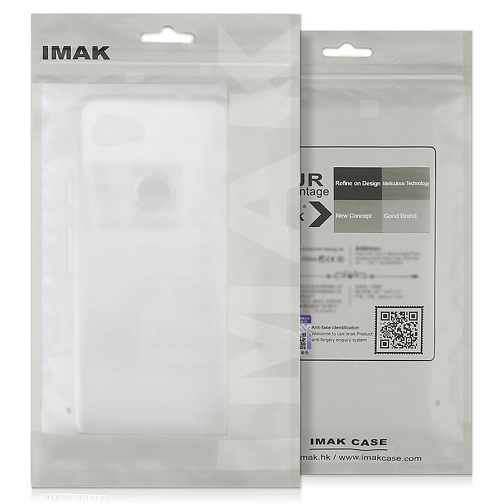 IMAK UX-4 Series TPU Case for Xiaomi Redmi Note 11 Pro+ 5G/Note 11 Pro 5G (China) (Mediatek)/Poco X4 NFC Straight Frame Clear Phone Cover