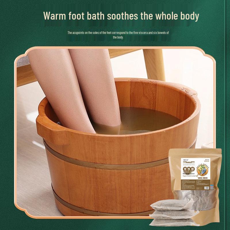Safflower Sichuan Pepper & Mugwort Herbal Foot Soak Bag