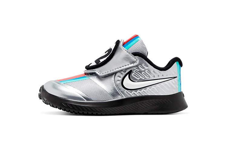 

Nike Star Runner 2 Low top Toddler Shoes Black Silver Infant And Toddler CQ4223-001 6C