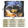 Mortal Kombat X Scorpion VS Sub Zero MKX Liu Kang Game Blankets Fleece Funny Throw Blanket for Home Spring/Autumn