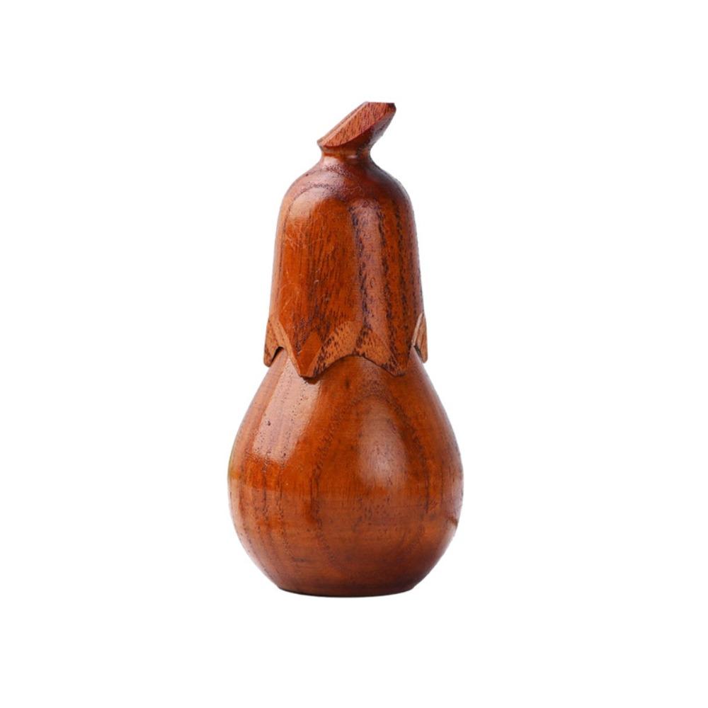 

Portable Eggplant Toothpick Holder Stable Wooden Toothpick Box Toothpick Storage Box Party Wood