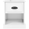 Vidaxl Nightstands, 2 Pcs, High Gloss, White, 39X39X47.5 Cm
