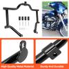 Motorcycle Front Engine Guard For Harley Touring Street Glide Road King Electra Glide 97-08 Crash Bar Highway Protection Black
