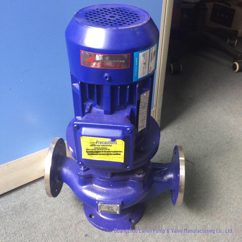 Sewage & Sludge Vertical Pipeline Pump 80GW40-7: Wastewater Treatment Booster